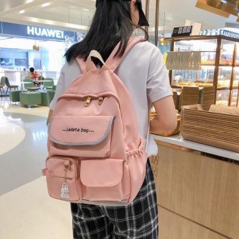 Balo Đi Học Changye Phối Túi Cực Xinh BALO THỜI TRANG NAM NỮ TO Ulzzang