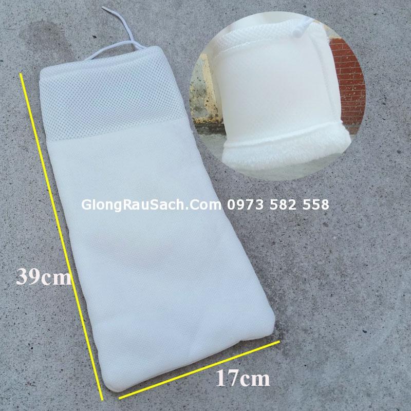 Túi Lọc Bể Cá Hồ Cá 2 Lớp, 3D Chuyên Dùng Lọc Hay Đựng Vật Liệu Lọc Bể Cá Chống Tràn
