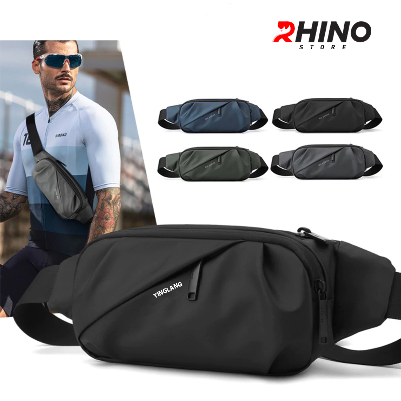 Túi đeo chạy bộ thể thao Rhino B407 nam nữ vải không thấm nước hàng chính hãng