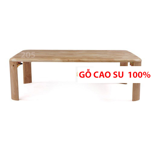 Bàn Gấp Gọn Gỗ Cao Su 60cm x 90cm