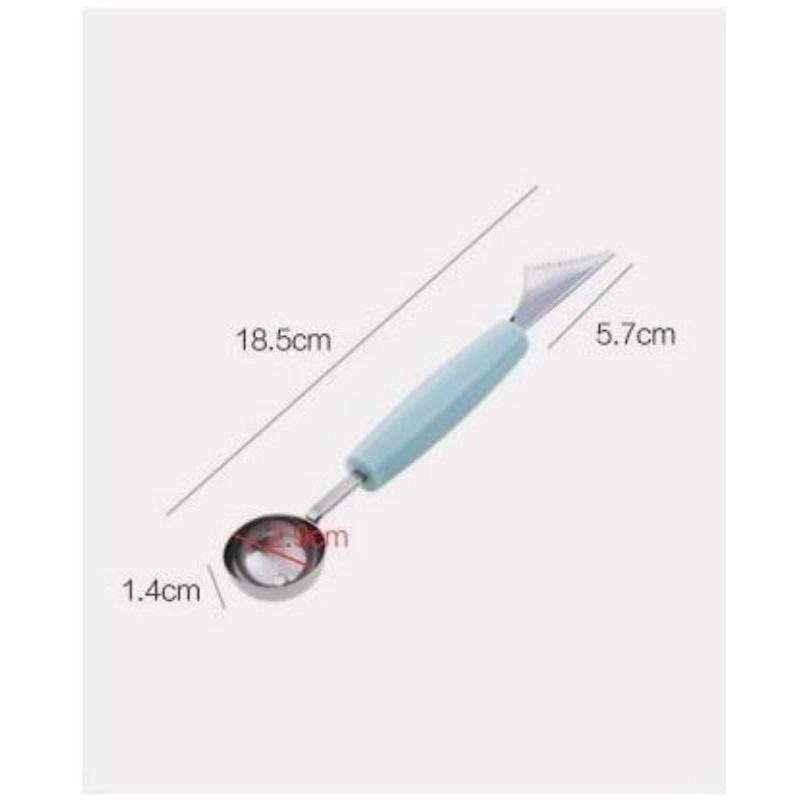 Dụng cụ tạo hình hoa, múc quả 2 chức năng