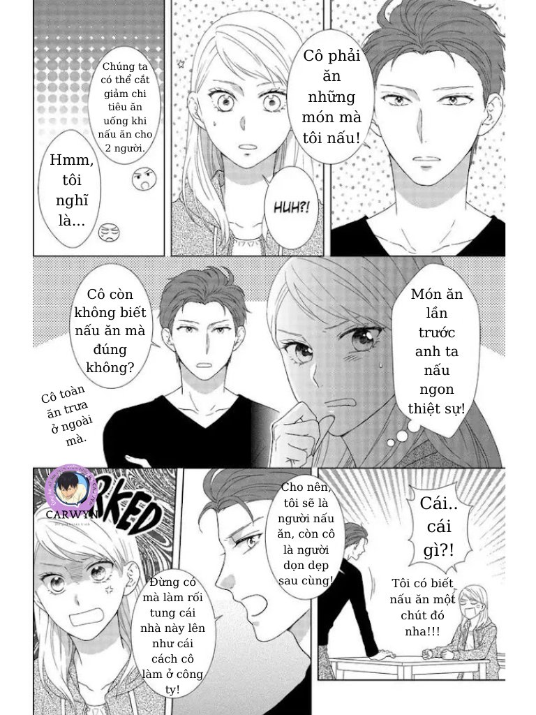 sự quyến rũ ngọt ngào: dưới cùng một mái nhà với người tôi ghét! chapter 2 3