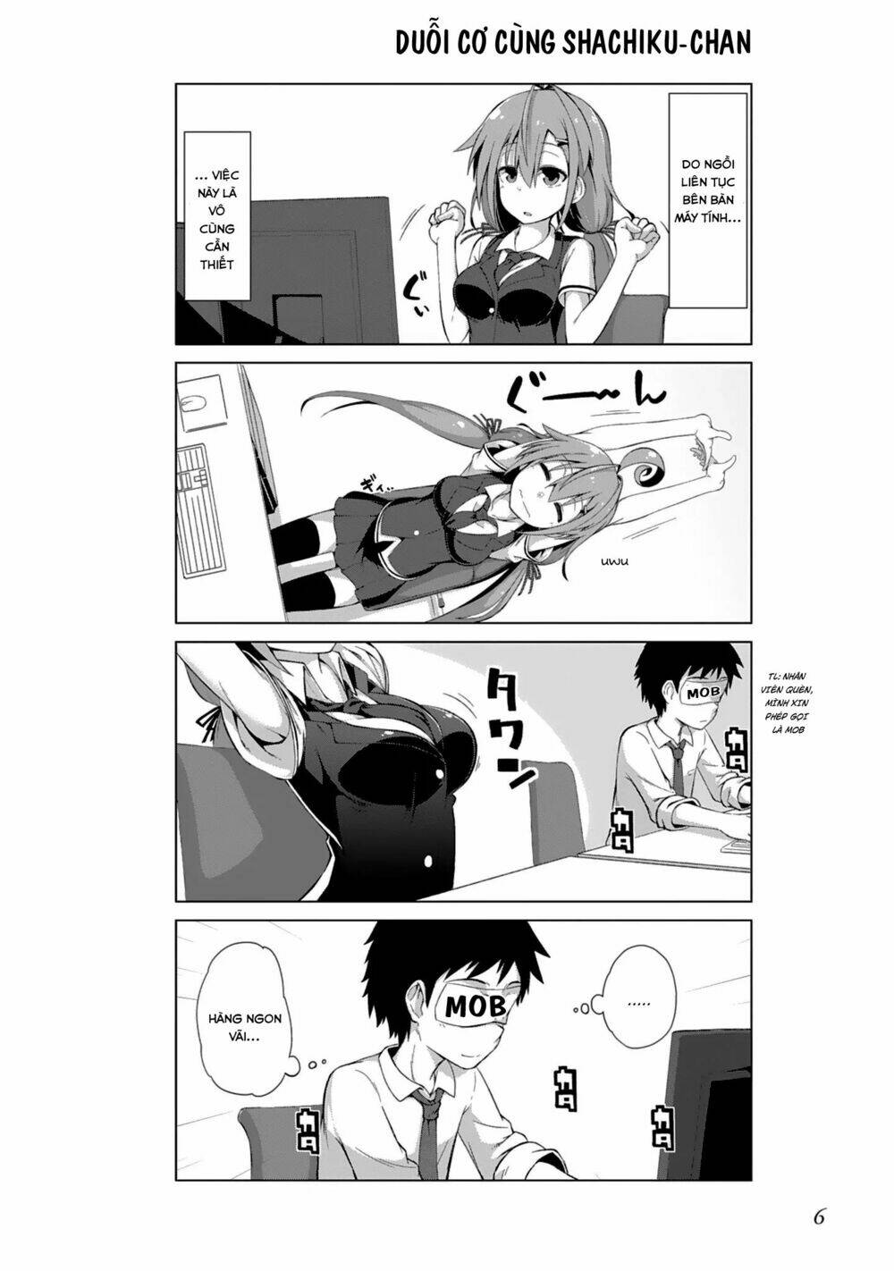 ikinokore! shachiku-chan! chapter 1 8