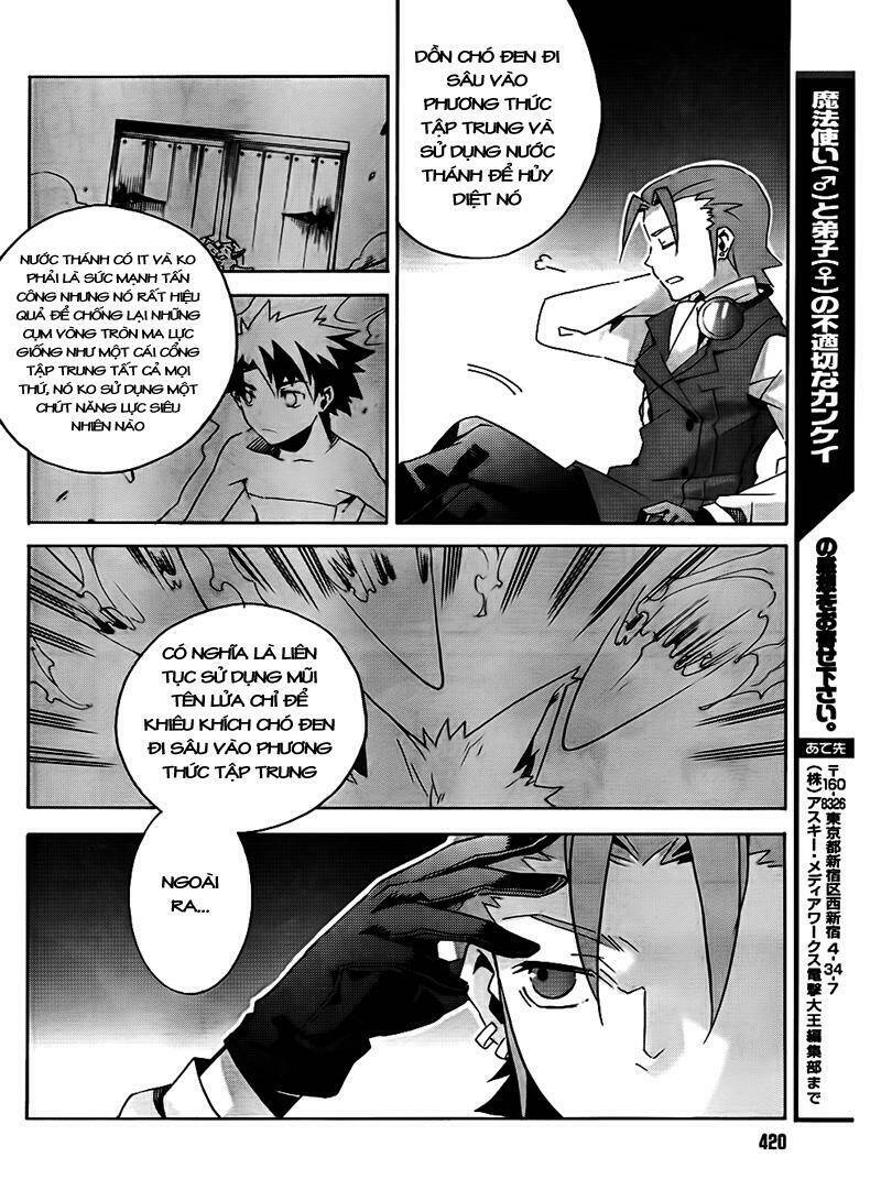 mahoutsukai () to deshi () no futekisetsu na kankei chapter 7 38
