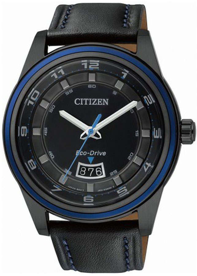 Đồng Hồ Nam Citizen Dây Da AW1275-01E - Mặt Đen