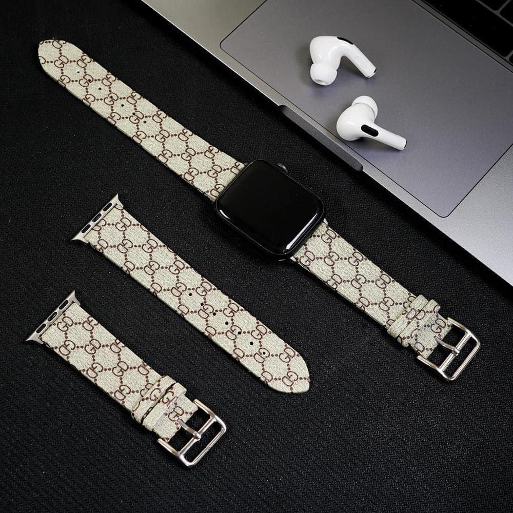 Bộ sưu tập dây da họa tiết cực xinh xắn dành cho apple watch