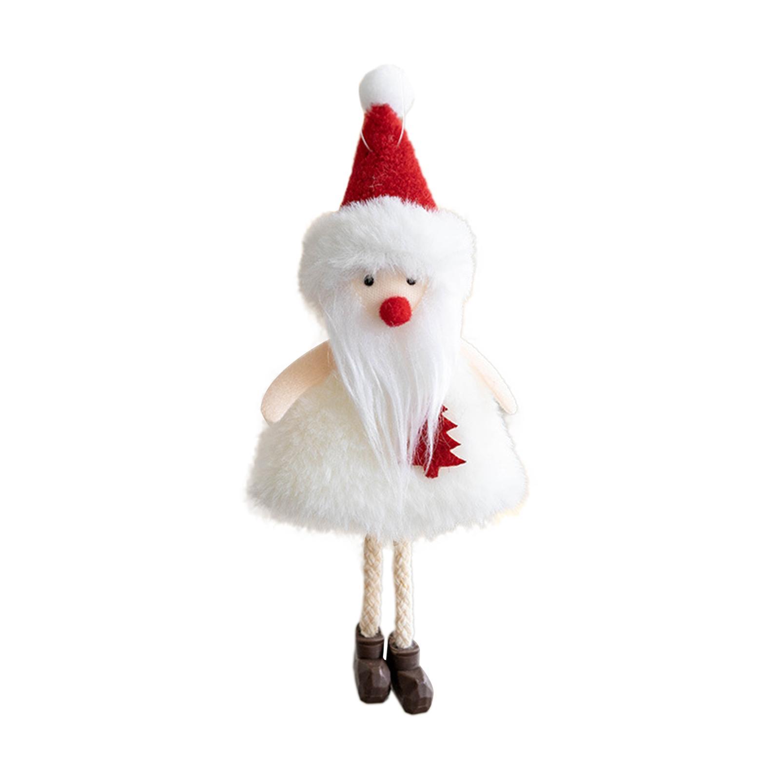 Christmas Tree Hanging Doll Plush Doll Ornaments Decorations Pendant for Party Decor