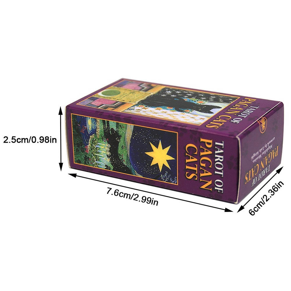 Bài Tarot Of Pagan Cats 78 Lá Bài Bỏ Túi Tặng File Tiếng Anh Và Đá Thanh Tẩy