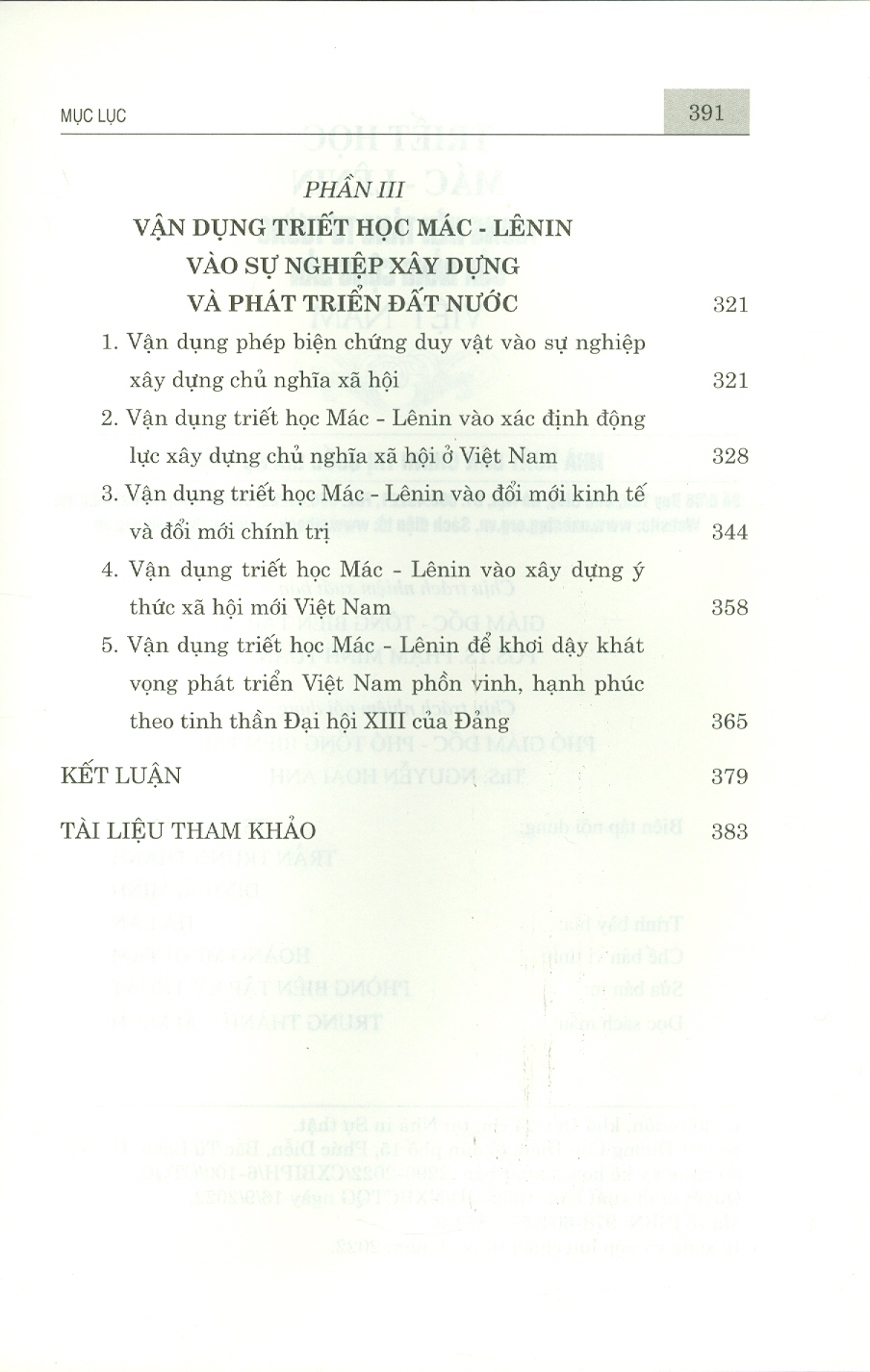 Triết Học Mác - Lênin Trong Nền Tảng Tư Tưởng Của Đảng Cộng Sản Việt Nam (Bìa cứng)