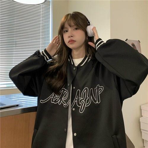 Áo bomber nữ nam unisex khoác gió jacket dù 2 lớp cúc bấm form rộng local brand ulzzang phong cách hàn quốc đep ARAFNP