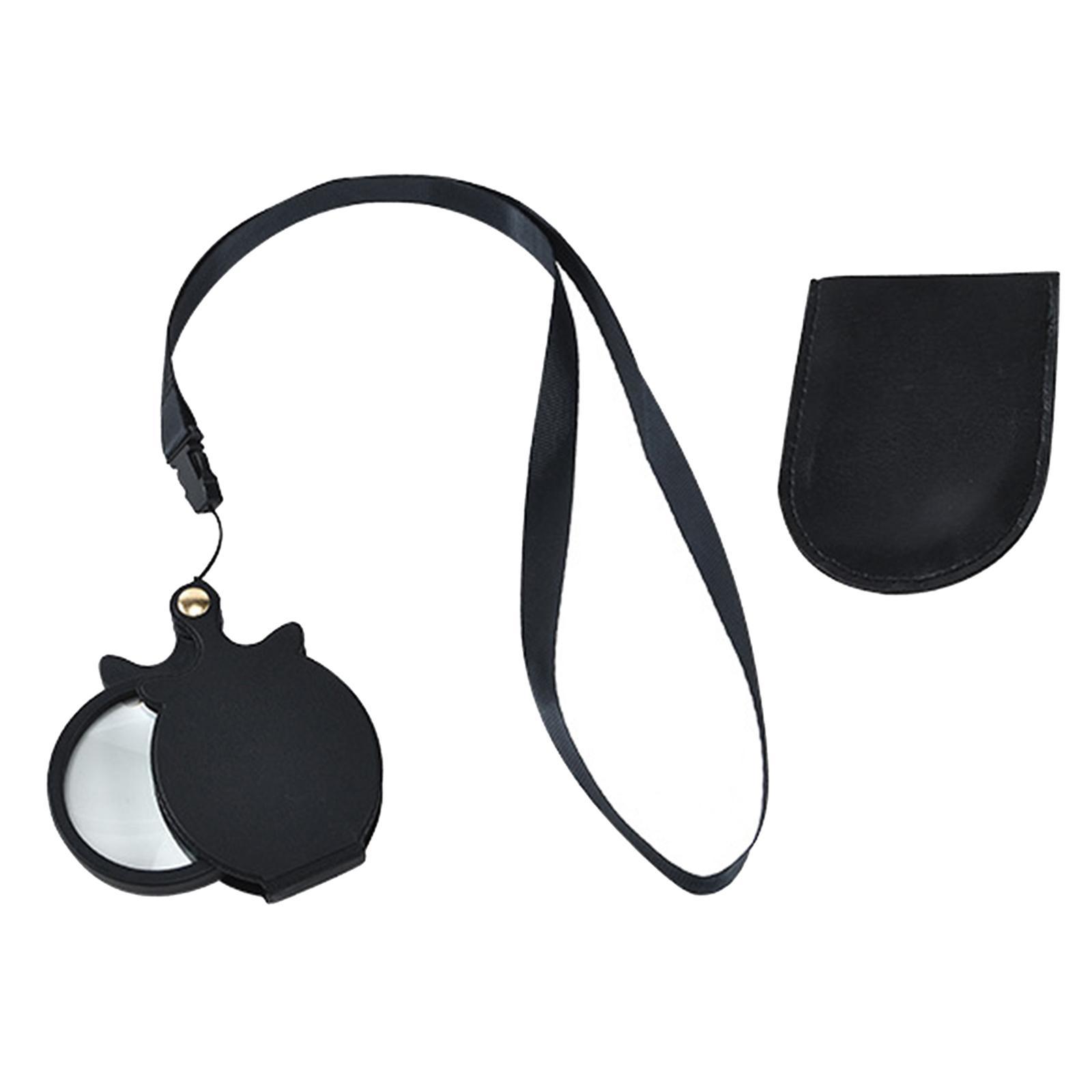 64mm Portable Mini Handheld  Reading Magnifying Glass Tool