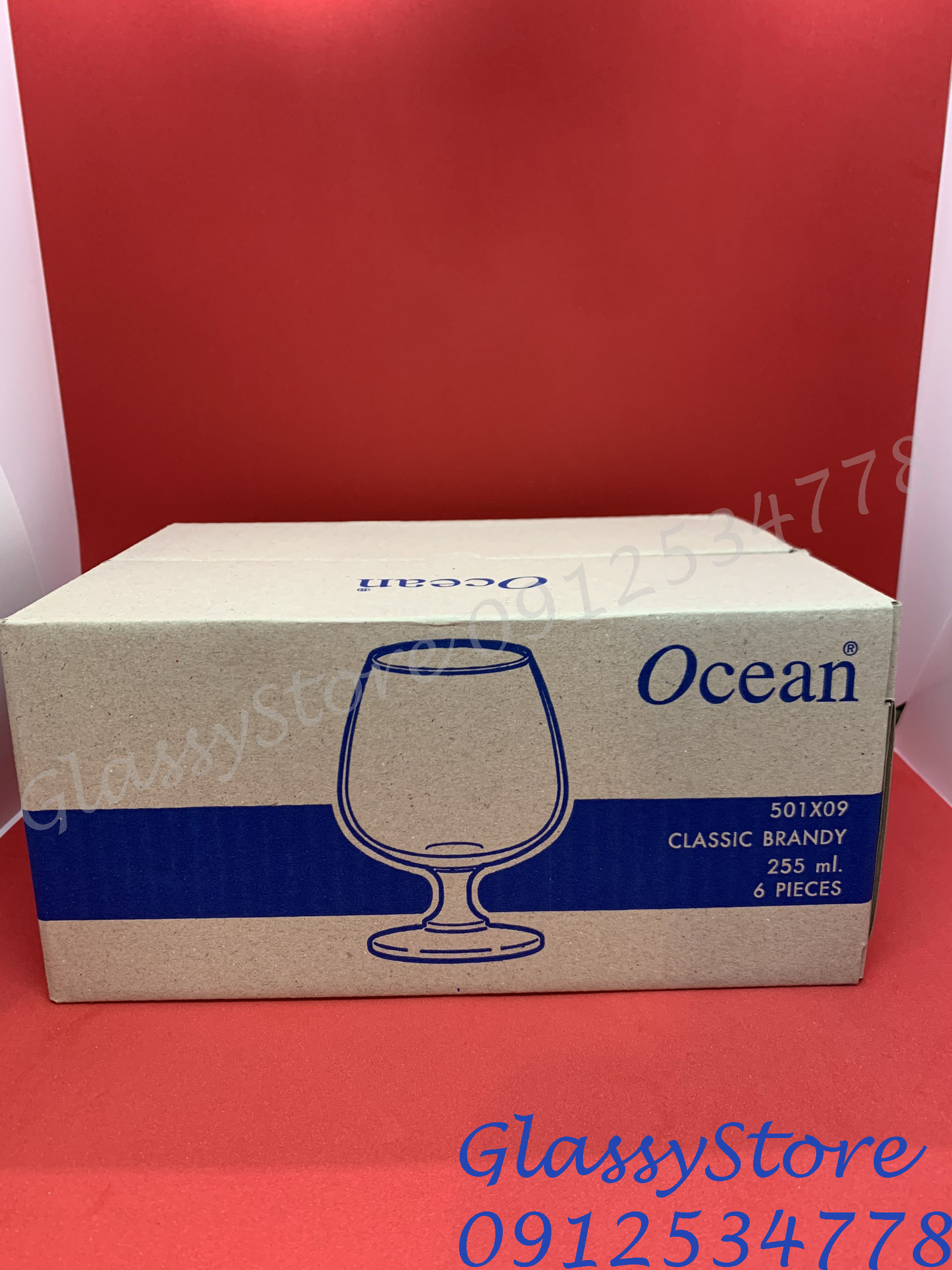 Ly rượu thủy tinh Ocean Classic Brandy 1501X09 / 1501X12 – Hàng chính hãng