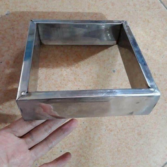 Khuôn Bánh Chưng Inox, Khuôn Gói Bánh Trưng Vuông Inox Siêu Bền Tiện Lợi, Khuôn làm bánh chưng - Hàng Chất Lượng