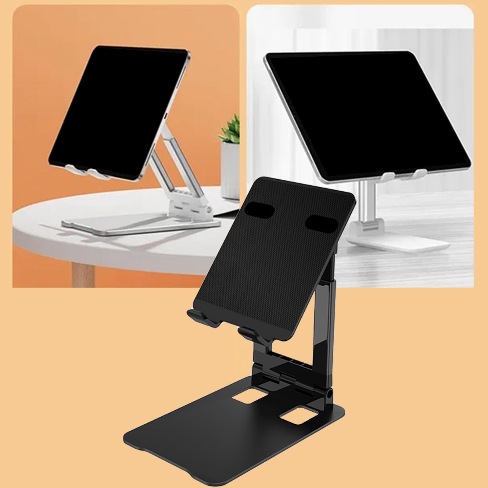 Tablet Stand Foldable Desktop Multi-Angle Portable Cradle Adjustable Holder Desktop