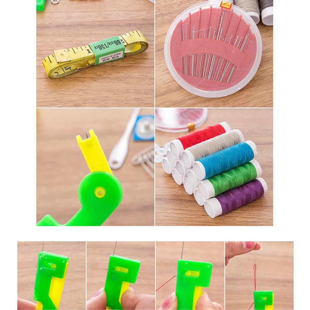 Bộ Dụng Cụ May Vá Tại Gồm Kim Chỉ 12 Màu