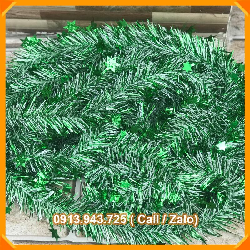 Dây kim tuyến trang trí noel,tết dài 1.3m - Dây trang trí cây quất cây đào Tết