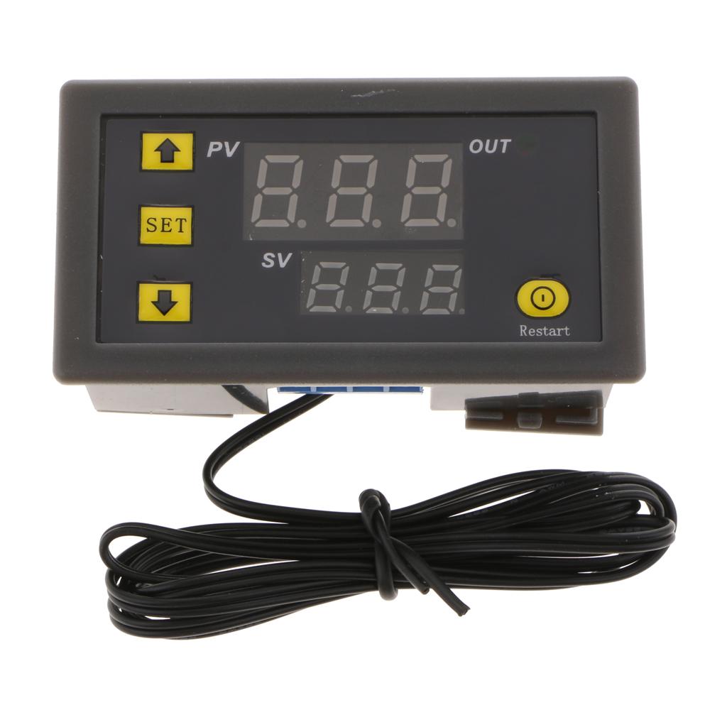 W3230 -50~120°C Mini Temperature Sensor Controller Regulator Switch 12V