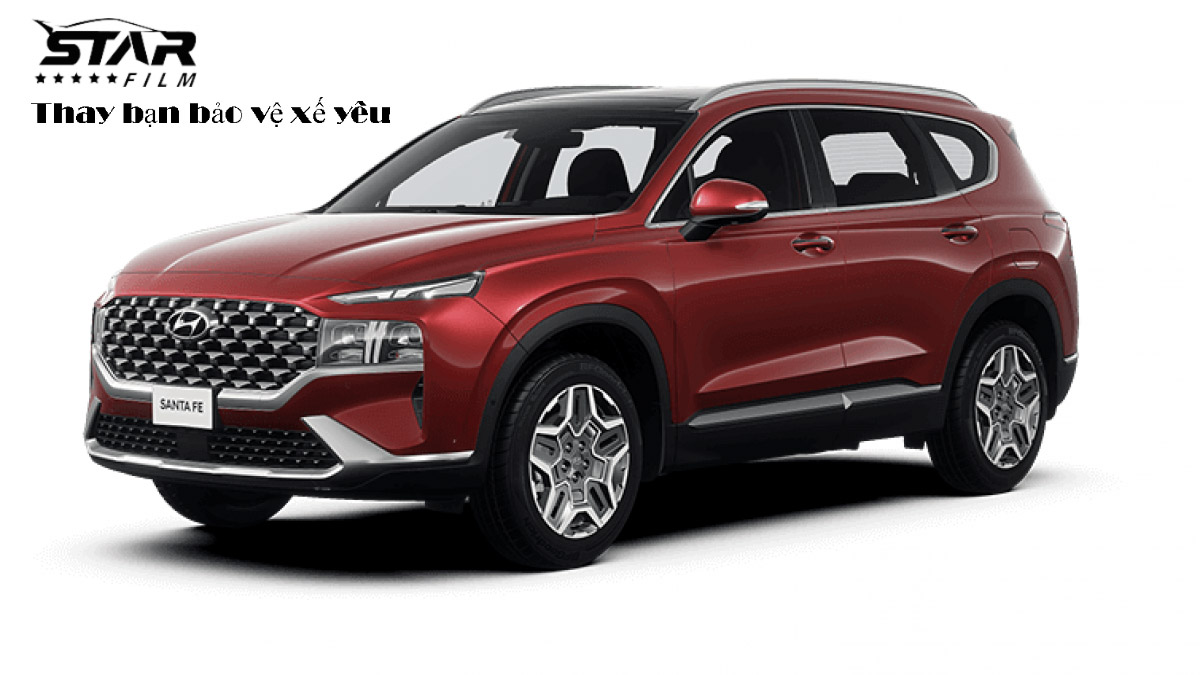Huyndai Santafe 2022 PPF TPU chống xước tự hồi phục STAR FILM