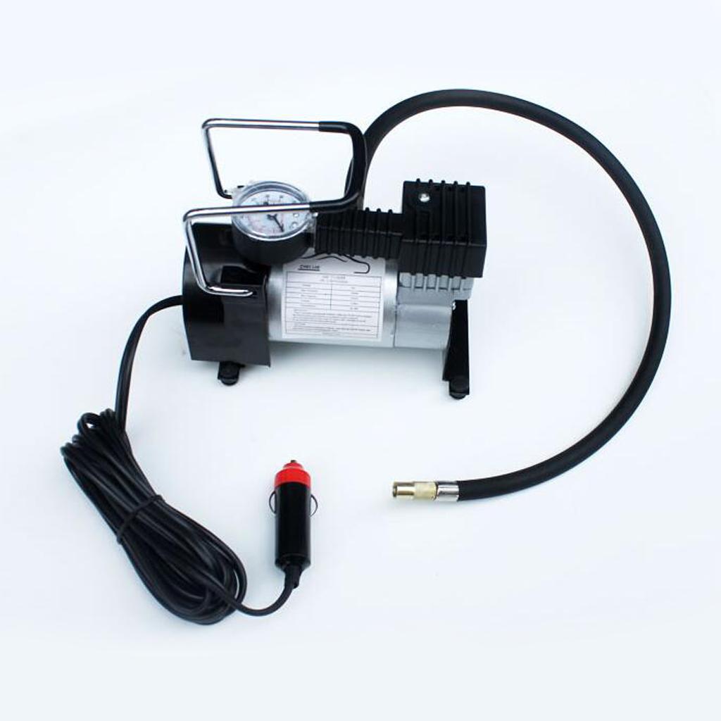 12V Car High Pressure Electric Pump Air Compressor Portable Tire Inflator