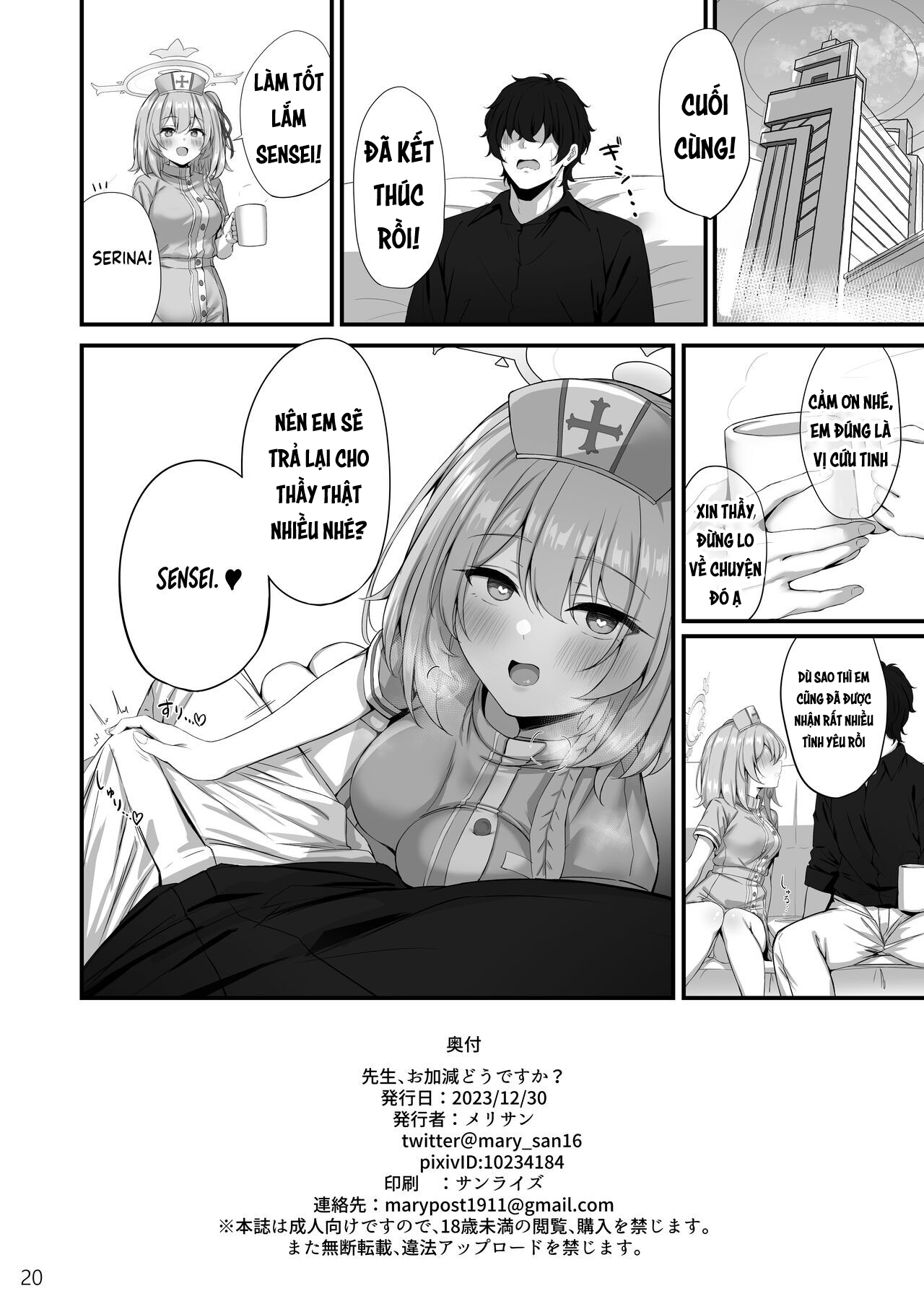 sensei, thầy sao rồi chapter 1 21