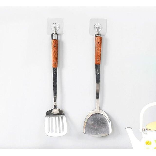 COMBO 10 MÓC TREO DÁN TƯỜNG TRONG SUỐT SIÊC CHẮC