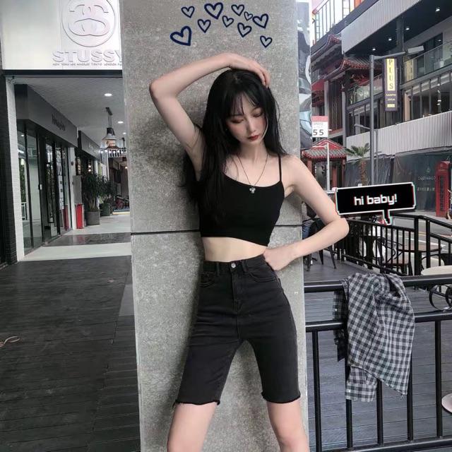 Quần jeans ngố xám đậm mềm giãn siêu đẹp- hình thật chính chủ