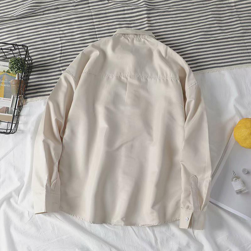 Áo sơ mi tay dài in hình thời trang cá tính cho nam