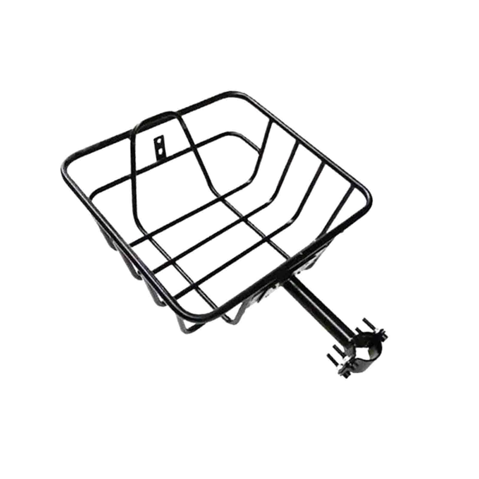 Rear Bike Basket Cargo Rack Portable Storage Large Capacity Rack Basket Basket for Outdoor Folding Bikes Camping