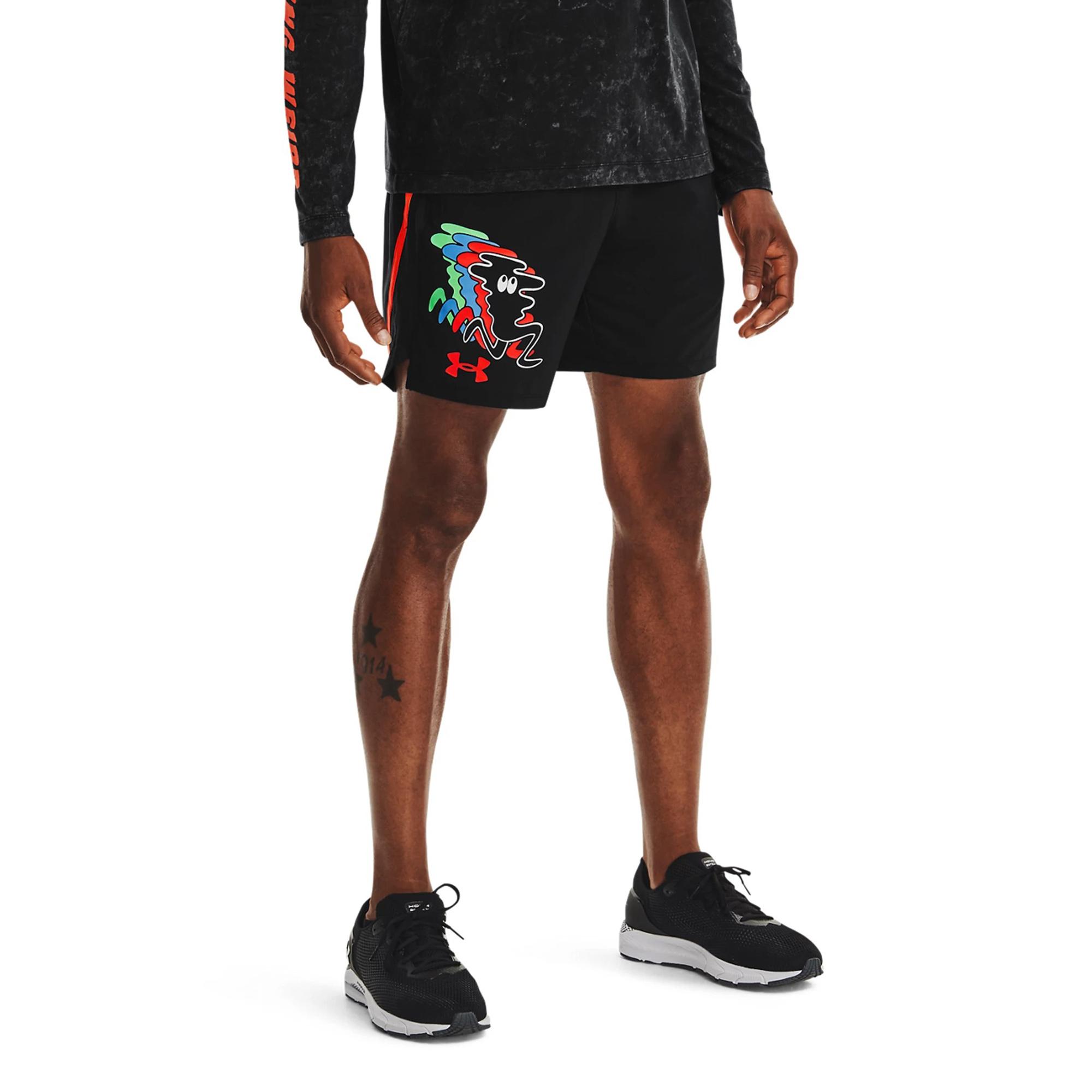 Quần ngắn thể thao nam Under Armour Keep Run Weird 7'' - 1367344-001