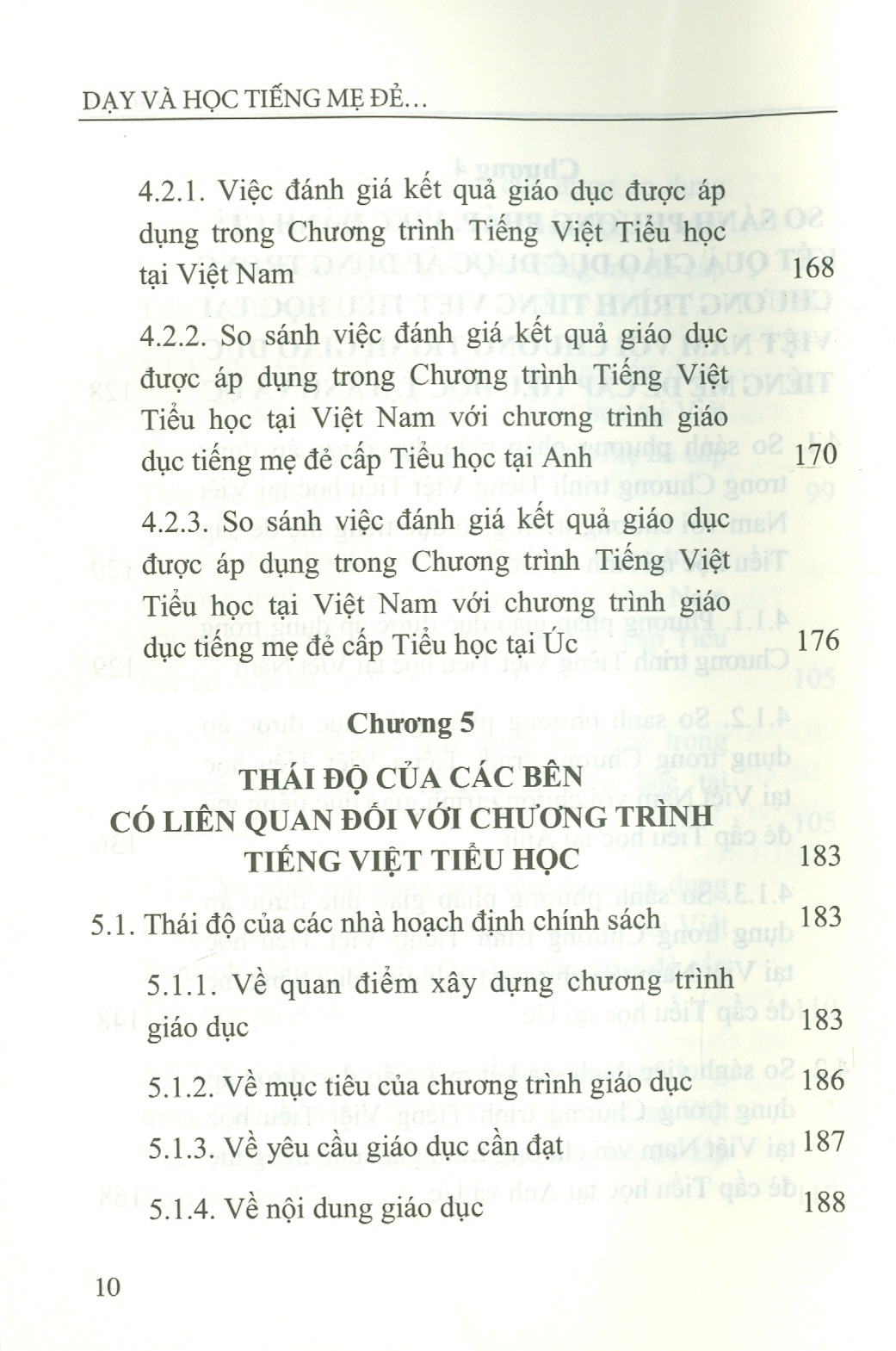 Dạy Và Học Tiếng Mẹ Đẻ Trong Cấp Tiểu Học Tại Việt Nam, Anh Và Úc: Những Tương Đồng Và Khác Biệt (Sách chuyên khảo)