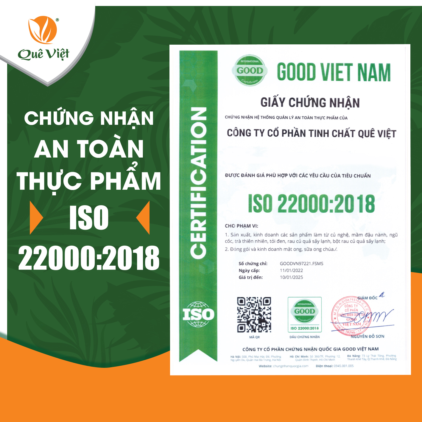 Granola siêu hạt ngũ cốc ăn kiêng Quê Việt, nguyên liệu hữu cơ - combo 2 hộp x 500g/hộp