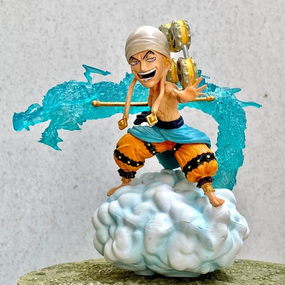 Mô Hình One Piece Enel Chúa Trời G5 trạng thái chiến đấu cao 12cm nặng 200g
