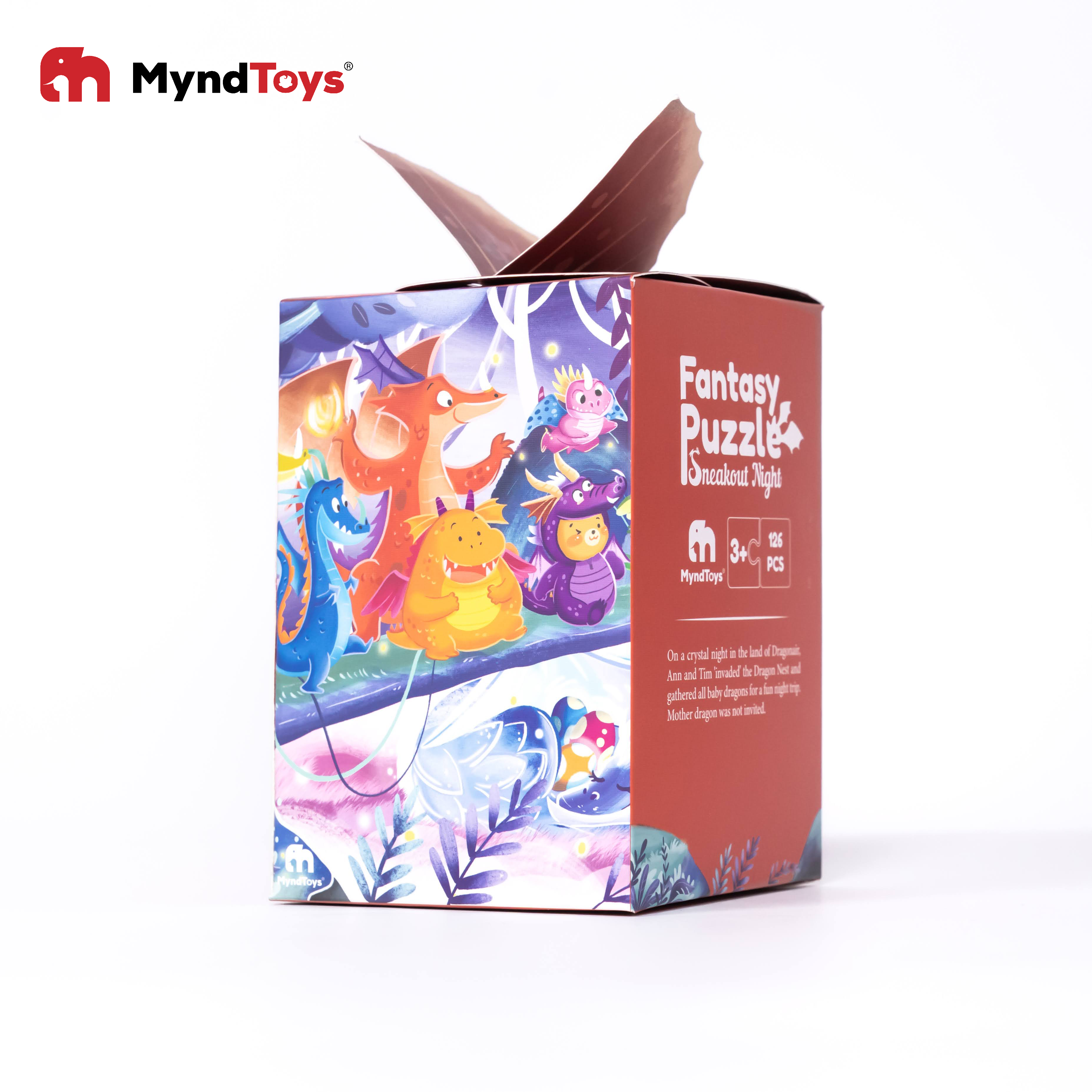Ghép hình cổ tích Vương Quốc Rồng - Fantasy Puzzle Sneakout Night - Đồ chơi giáo dục cho bé từ 4 tuổi