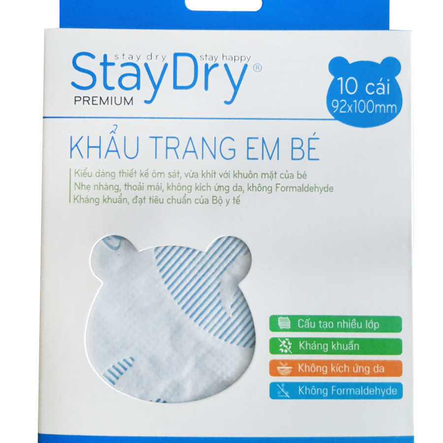 Khẩu trang em bé StayDry