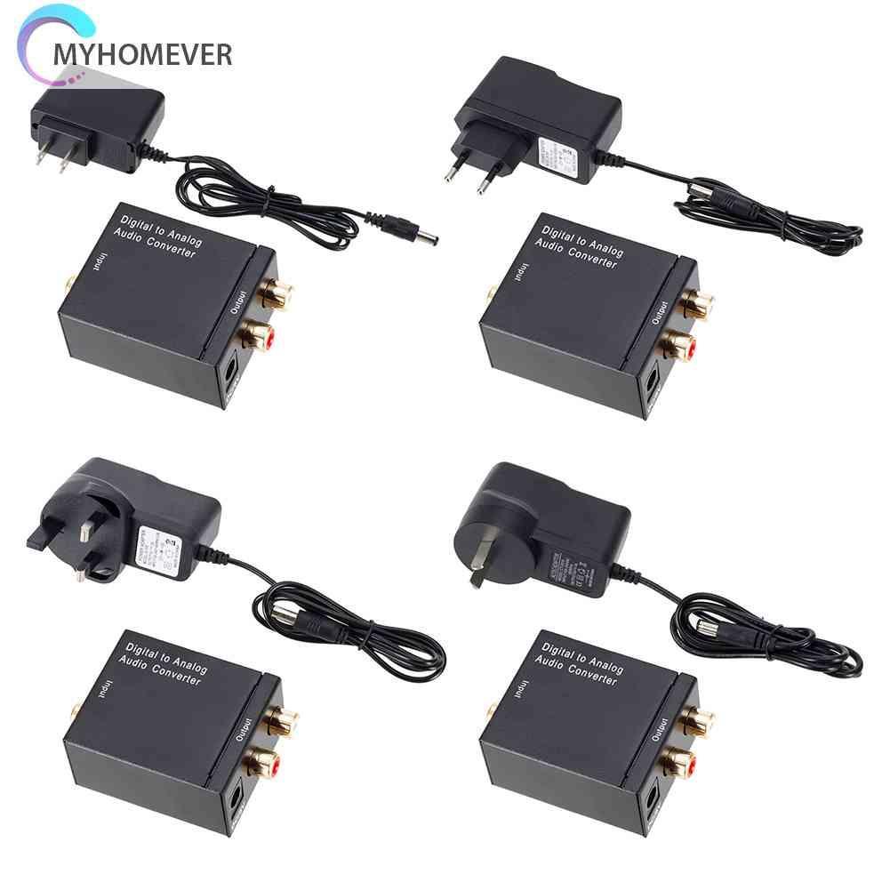 Bộ ChuyểN ĐổI Âm Thanh TOSLINK SPDIF Sang L / R RCA
