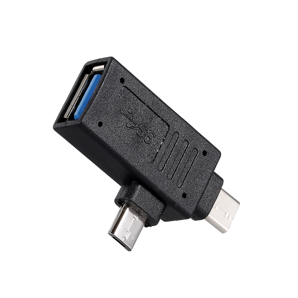 OTG Adapter Type-C Micro USB to USB3.0 Cable Adapter OTG Connector Type-C Micro USB Male to USB3.0 Female OTG Adapter