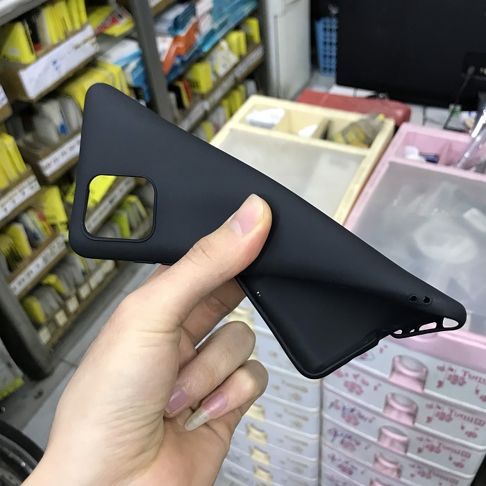 Ốp lưng silicon màu dành cho SamSung Galaxy Note 10 Lite siêu mỏng