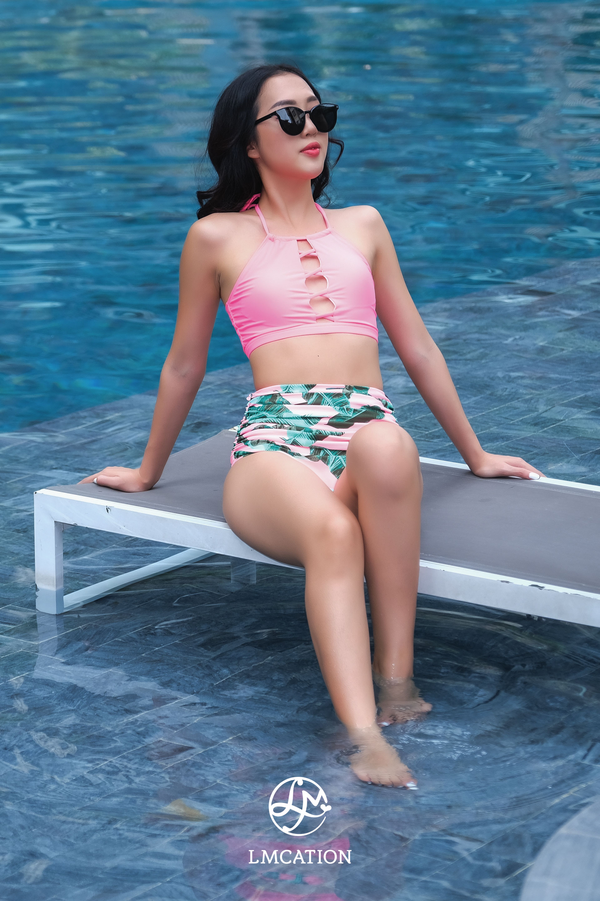 Áo bikini LMcation Lola - Màu Hồng