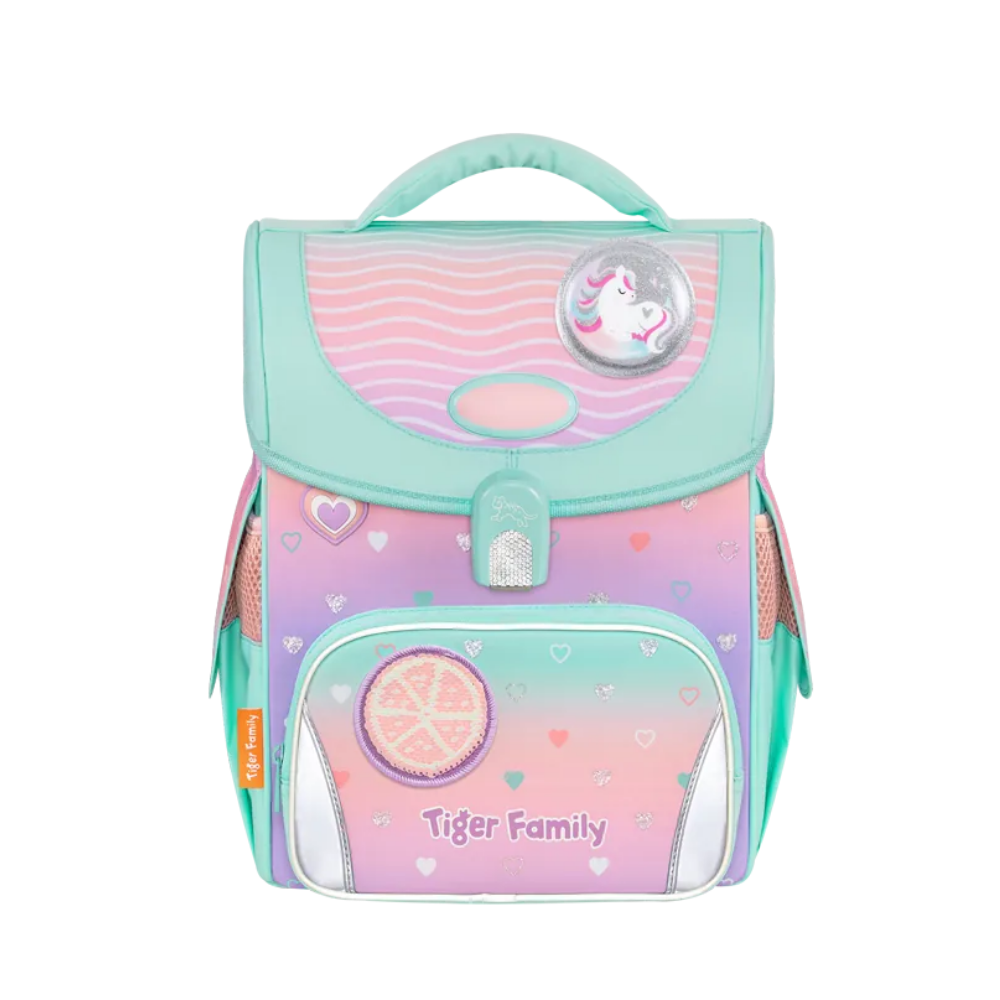 Cặp Chống Gù Jolly Schoolbag Pro 2 - Peach Waves - Go Green - Tiger Family TGJL-080A