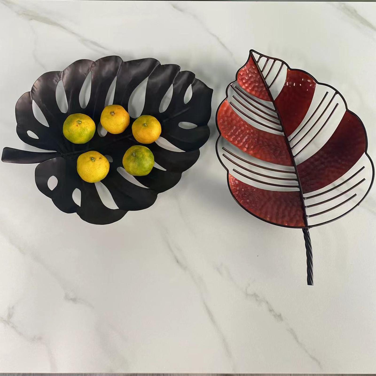 Decorative Serving Tray Organizer Fruit Tray for Living Room Home Decoration