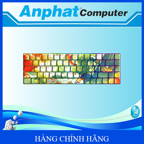 Bộ Keycap Rồng – Hổ Jungle Layout 68 nút - Hàng Chính Hãng