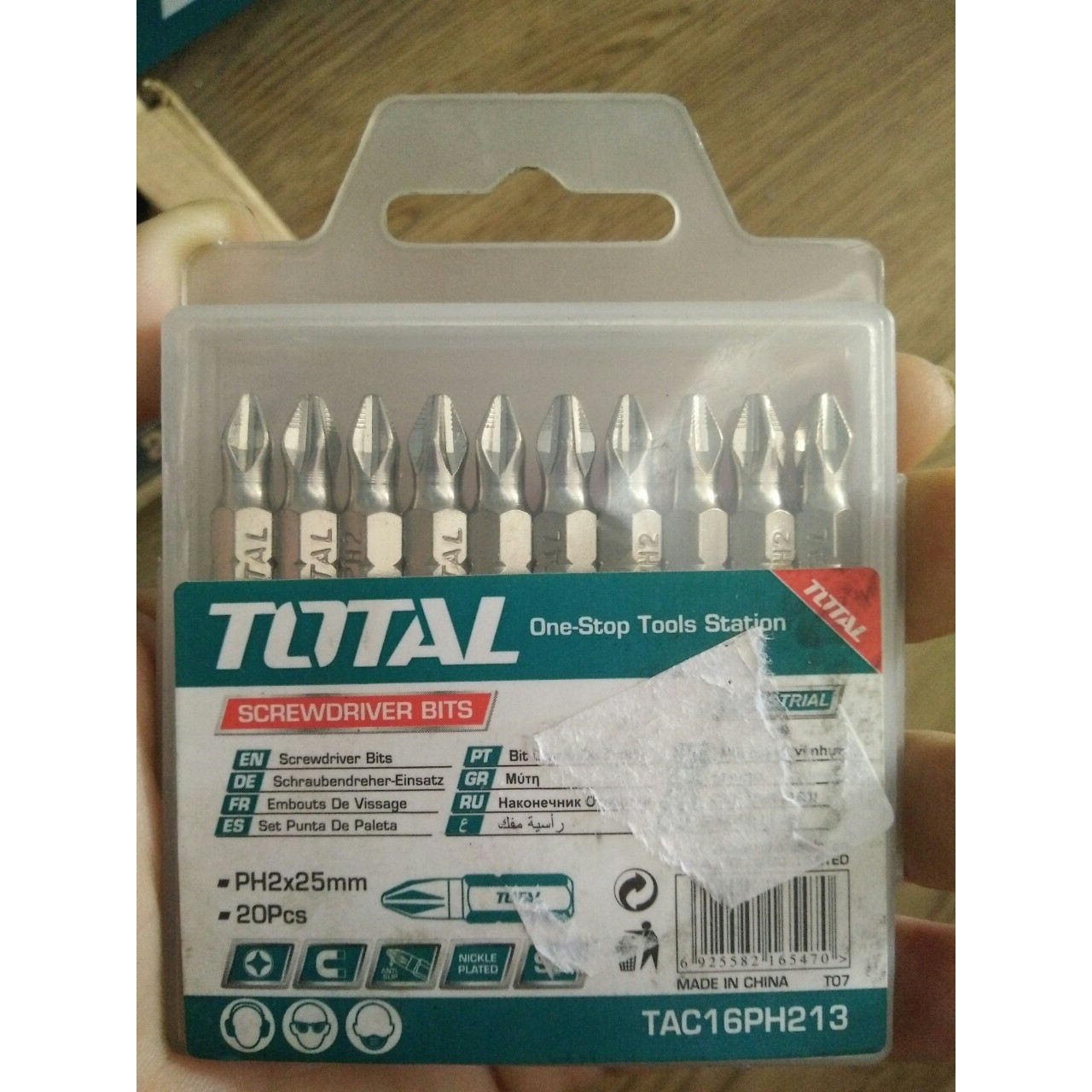 Mũi bắt vít vĩ nhựa Total TAC16PH213