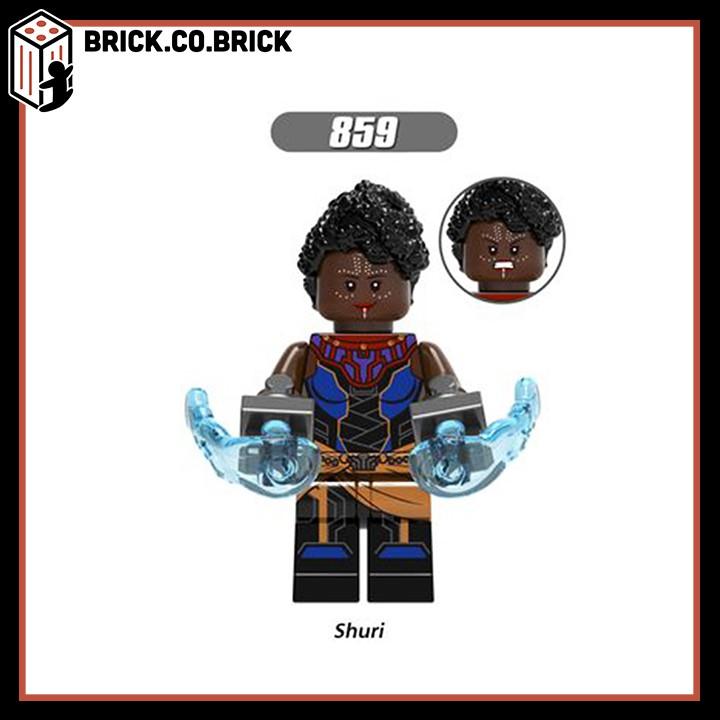 Đồ chơi Xếp hình Lắp ráp Người Báo Đen Black Panther minifig Siêu anh hùng Super heroes DC X0191
