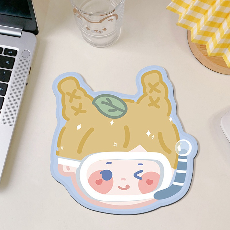Miếng Lót Chuột Máy Tính Chống Trượt Hình Dễ Thương