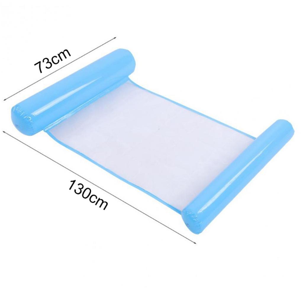 3Pcs Pool Floating Hammock Buoyancy Inflated Water Bed Chair Party Fun Toy