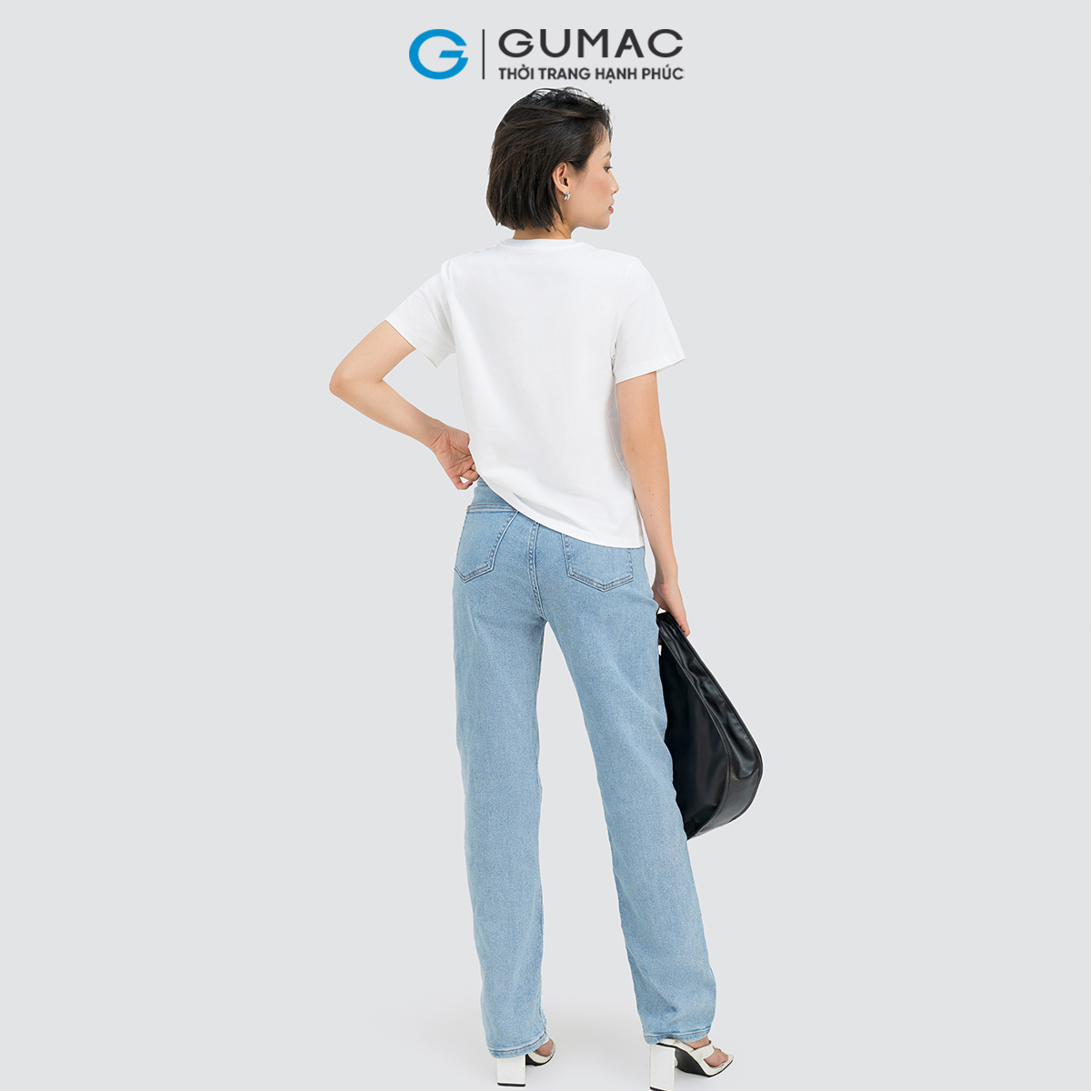 Áo thun in cổ tròn GUMAC ATD04039