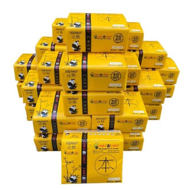 GIẤY ĂN GẤU TRÚC SIPIAO CAO CẤP 300 TỜ BỊCH