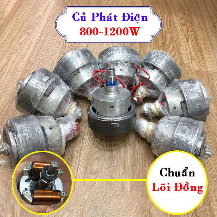 Củ Phát Điện Chạy bằng Xe Máy chính hãng