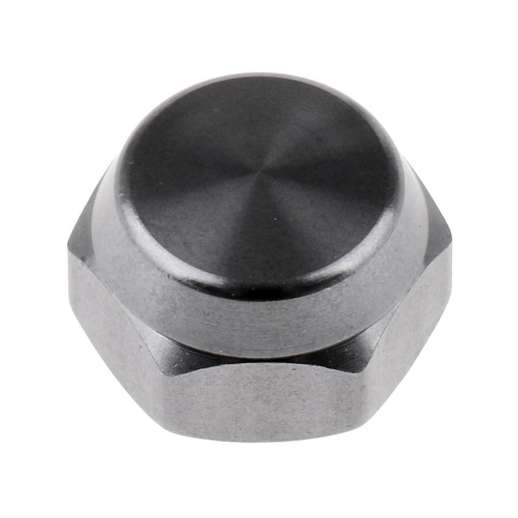 2x Aluminum Alloy Fishing Reel Handle Screw Nut Baitcasting Reel Handle Replacement Part Accessory