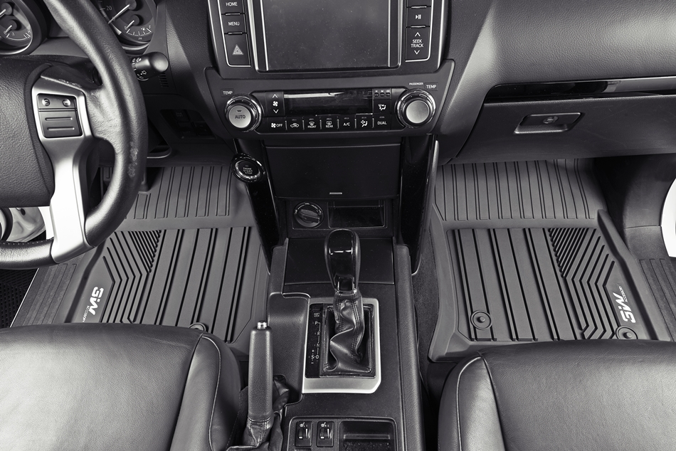 Thảm lót sàn xe ô tô TOYOTA COROLLA ALTIS 2013-2018 Nhãn hiệu Macsim 3W chất liệu nhựa TPE đúc khuôn cao cấp - màu đen